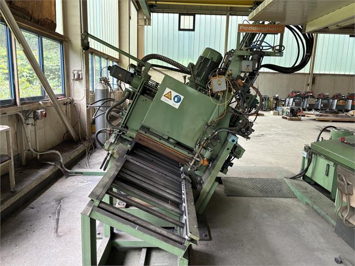 Flachstahl BAZ / Bohr-Brennanlage für Flachstahl Peddinghaus Peddimat FDB600/3
